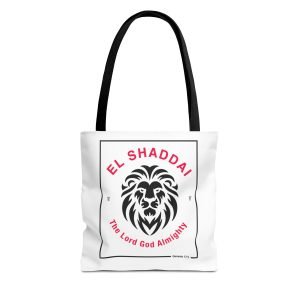 "El Shaddai" The Lord God Almighty Canvas Tote Bag