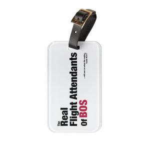 Luggage Tag — “The Real Flight Attendants of BOS”