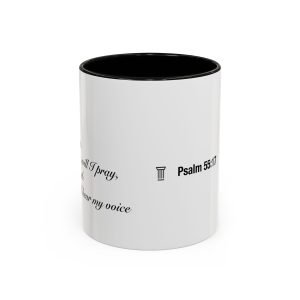 Psalm 55:17 Coffee Mug
