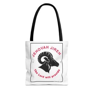 "Jehovah Jireh" The Lord Provides Canvas tote bag