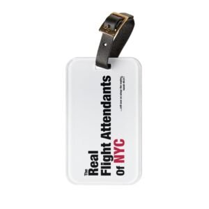 Luggage Tag — “The Real Flight Attendants of NYC”